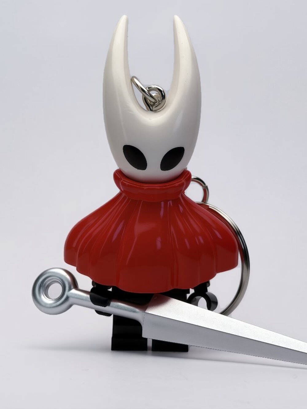 The Hollow Knight Custom Minifigure Keychain